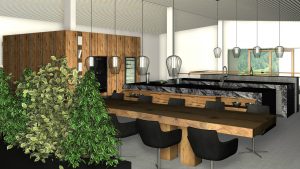 Esstisch Kroell Winkel Showroom