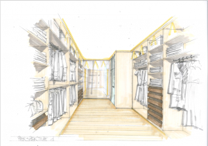 Design Kroell Winkel walkin closet