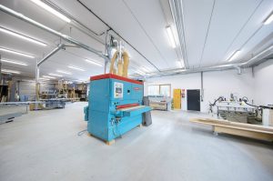 Werkstatt blauwe Machine Kroell Winkel