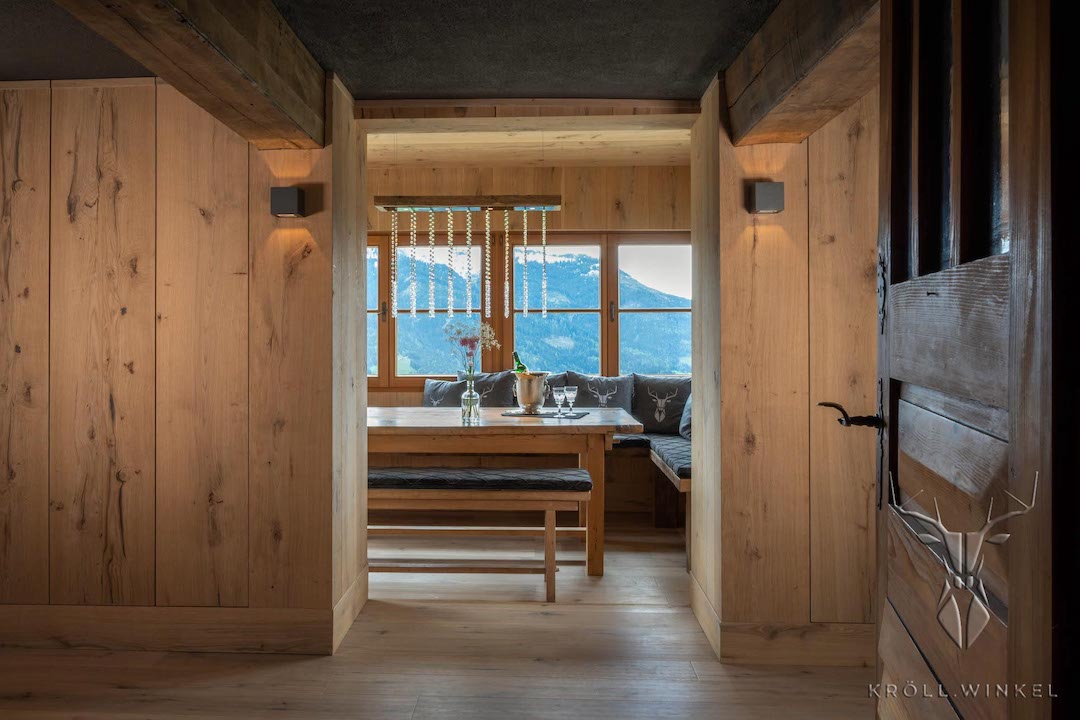 Wohnzimmer aus Eiche