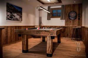 Altholz billiard Tisch