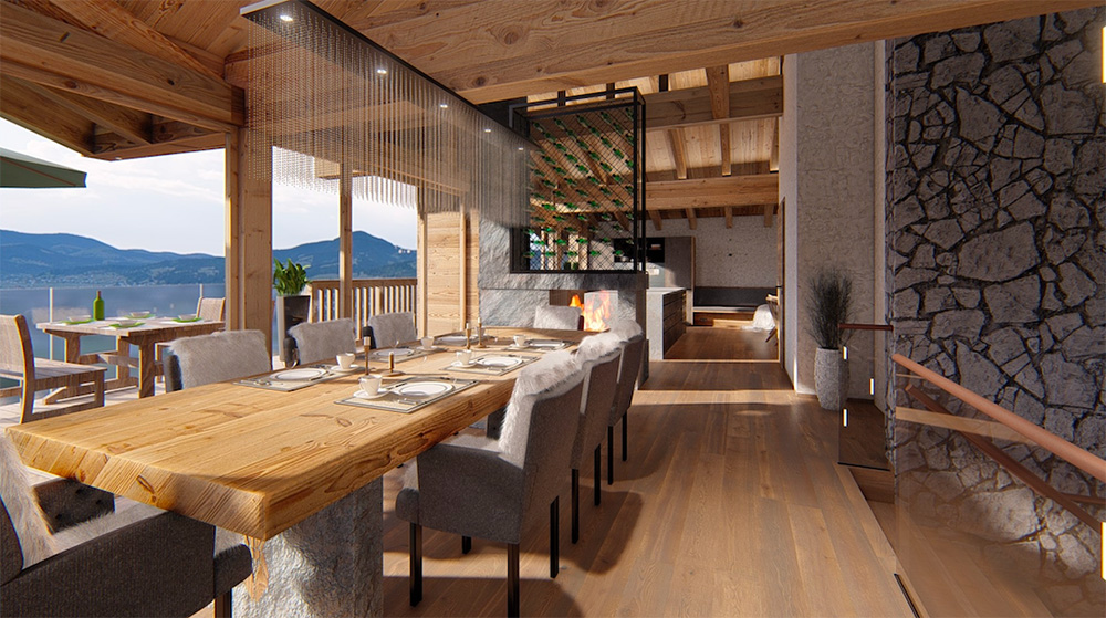 interior design chalet