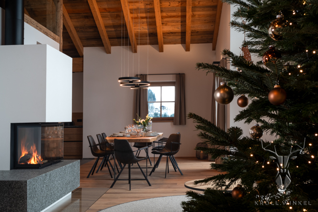 Chalet Interieur Esszimmer