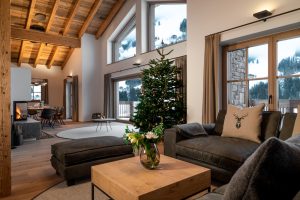 Chalet Interieur Wohnzimmer
