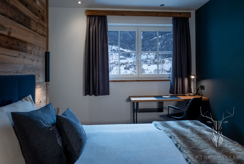 Chalet Schlafzimmer mit Bureau