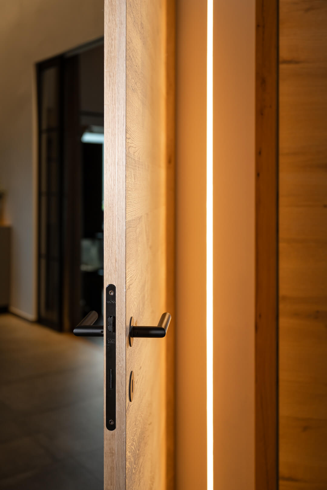 Led Lichtdetails im Interieur