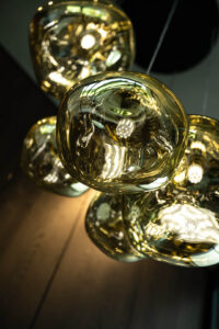 Deckenlampen Set Rauchglas