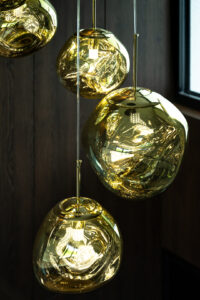 Deckenlampen Set Rauchglas