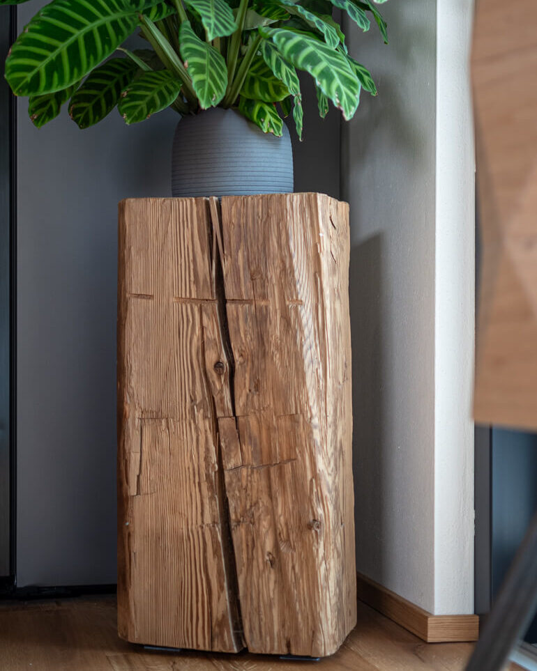 Holzblock Interieur