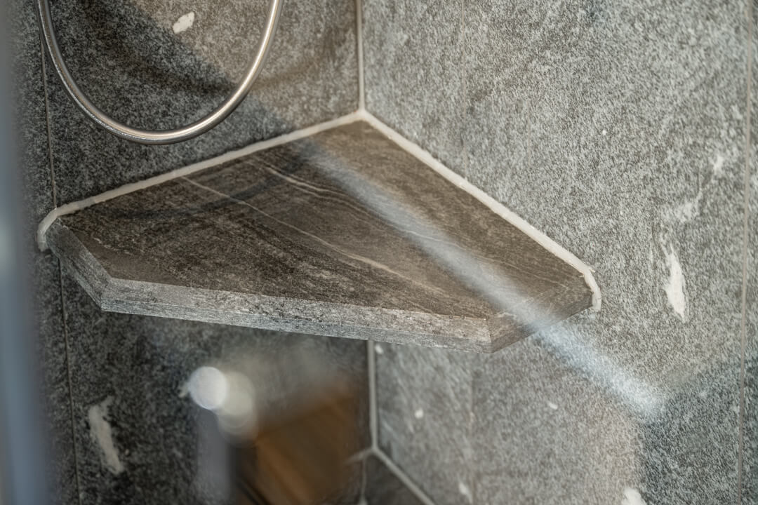 Rauriser Stein bank Dusche