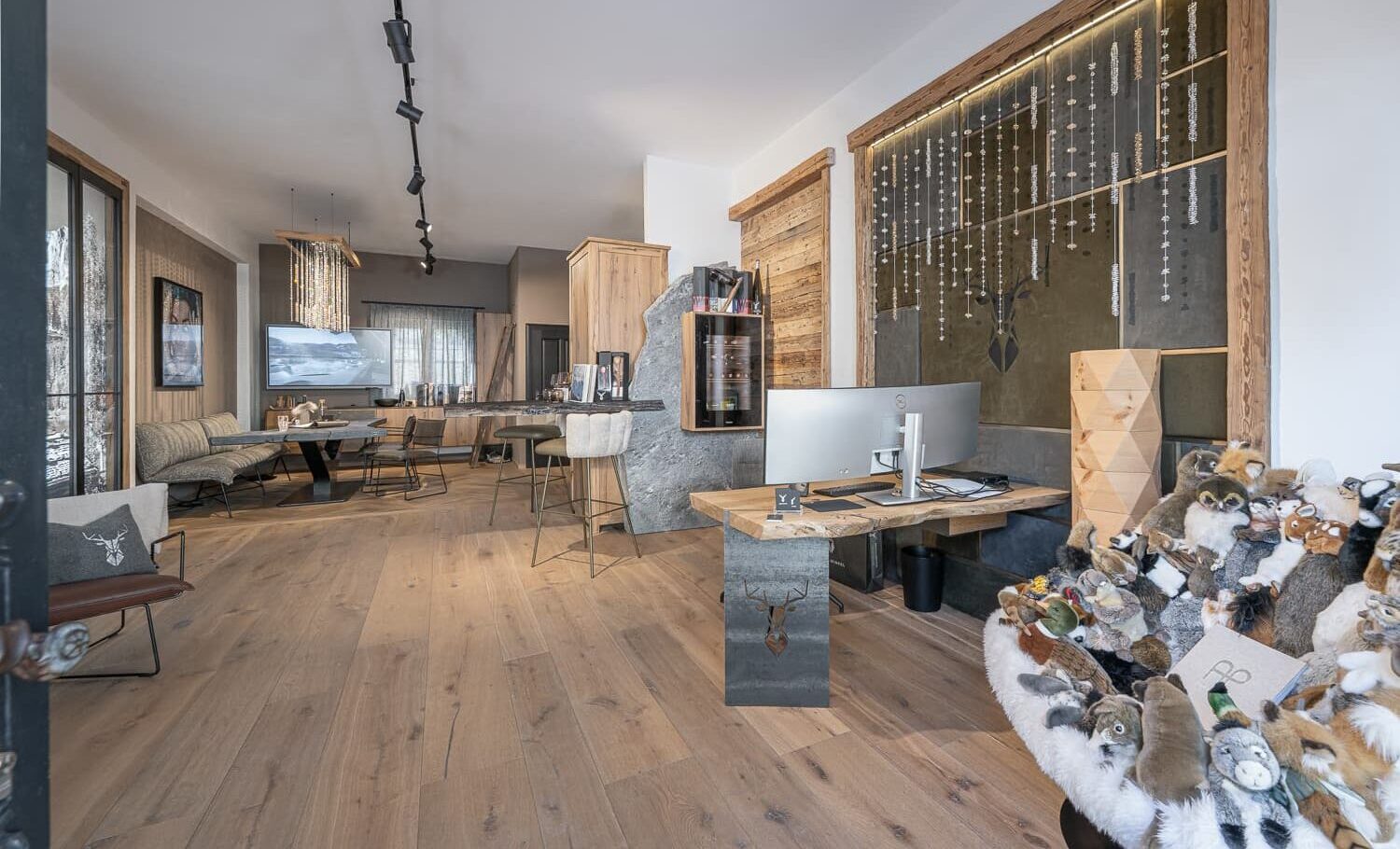 Interieur design showroom in Kitzbühel