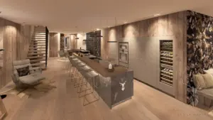 Design Zeichnung Exklusives Interieur